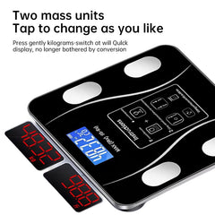 Bluetooth Smart Scale Full-Body Analysis Fitness App Monitor