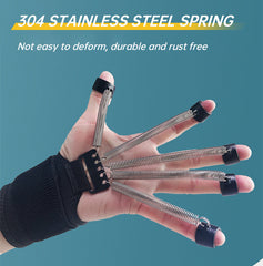Stainless Steel Spring Finger Wrist Tension Trainer Exercise