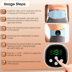 Pulse Belt Waist Abdominal Muscle Training Device