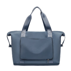 Foldable Large-Capacity Women’s Gym Travel Shoulder Tote Bag