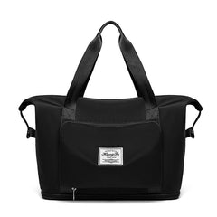 Foldable Large-Capacity Women’s Gym Travel Shoulder Tote Bag