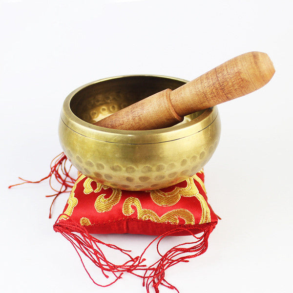 Hand-Hammered Nepali Singing Bowl Meditation Sound Therapy