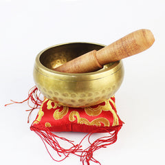 Hand-Hammered Nepali Singing Bowl Meditation Sound Therapy