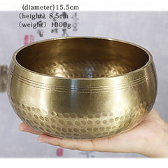 Hand-Hammered Nepali Singing Bowl Meditation Sound Therapy