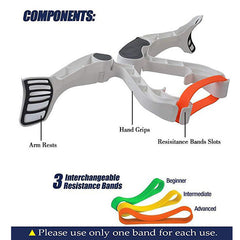 Upper-Body Hand Grip Forearm Wrist Strength Training Device