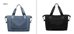 Foldable Large-Capacity Women’s Gym Travel Shoulder Tote Bag