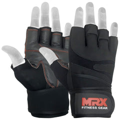 Weight Lifting Gloves Gym Workout Wrist Strap