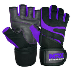Weight Lifting Gloves Gym Workout Wrist Strap