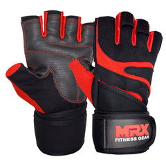 Weight Lifting Gloves Gym Workout Wrist Strap