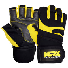 Weight Lifting Gloves Gym Workout Wrist Strap