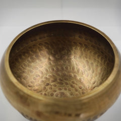 Brass Singing Bowl Sanskrit Handmade Meditation Instrument