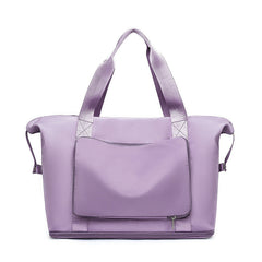 Foldable Large-Capacity Women’s Gym Travel Shoulder Tote Bag