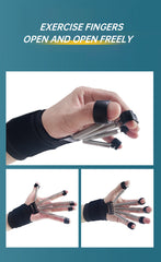Stainless Steel Spring Finger Wrist Tension Trainer Exercise