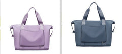 Foldable Large-Capacity Women’s Gym Travel Shoulder Tote Bag