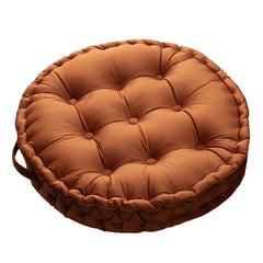 Nordic Plush Tufted Round Floor Meditation Cushion Zafu
