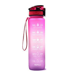 Large-Capacity Tritan BPA-Free Portable Sports Water Bottle