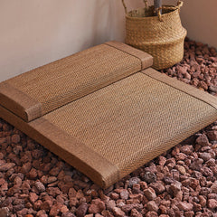 Natural Bamboo Fiber Round Zafu Meditation Cushion Zen