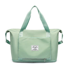 Foldable Large-Capacity Women’s Gym Travel Shoulder Tote Bag