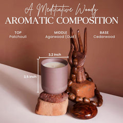 Scent of Nirvana Meditation Candle Aromatherapy Home Fragrance