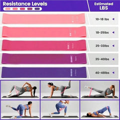 13-Piece Pilates Kit Ring Ball Resistance Bands Home