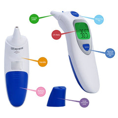 Baby Digital Infrared Forehead Ear Dual-Mode Thermometer