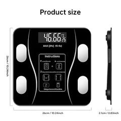 Bluetooth Smart Scale Full-Body Analysis Fitness App Monitor