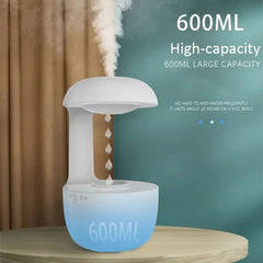 600ml Water Drop Ultrasonic Essential Oil Aromatherapy Diffuser