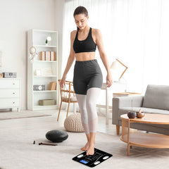Bluetooth Smart Scale Full-Body Analysis Fitness App Monitor