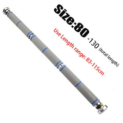 200kg Adjustable Doorway Horizontal Pull-Up Bar Fitness Equipment