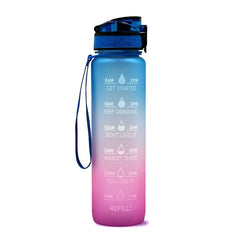 Large-Capacity Tritan BPA-Free Portable Sports Water Bottle