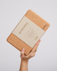 Cork Yoga Block Set For Pilates Fitness Workouts