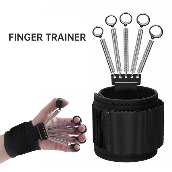 Stainless Steel Spring Finger Wrist Tension Trainer Exercise