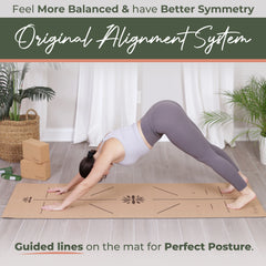 Eco-Friendly Cork Yoga Mat Exercise Fitness Workout Equipment