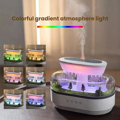 Raindrop Aroma Humidifier Essential Oil Diffuser With Lights