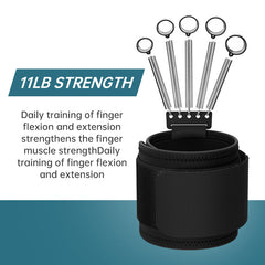 Stainless Steel Spring Finger Wrist Tension Trainer Exercise