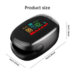 Reusable Lightweight Finger Pulse Oximeter For Outdoor Enthusiasts