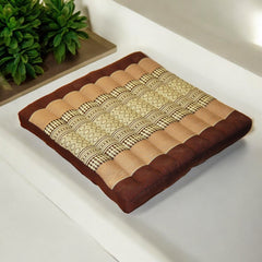 Kapok-Filled Meditation Pad Cushion 20x20x2 Inch