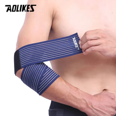 Elastic Compression Knee Ankle Leg Support Strap