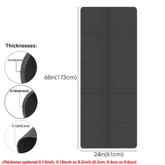 Foldable Eco-Friendly Yoga Pilates Travel Exercise Mat