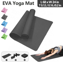 Foldable Eco-Friendly Yoga Pilates Travel Exercise Mat