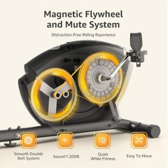 Recumbent Magnetic Exercise Bike For Adults Seniors Home Workout