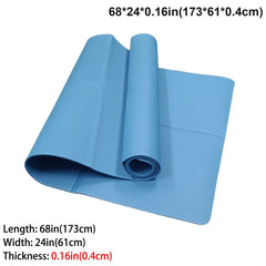 Foldable Eco-Friendly Yoga Pilates Travel Exercise Mat