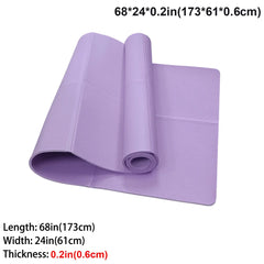 Foldable Eco-Friendly Yoga Pilates Travel Exercise Mat