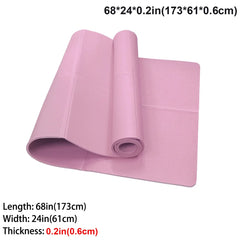 Foldable Eco-Friendly Yoga Pilates Travel Exercise Mat
