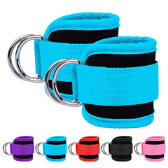 Adjustable Ankle Strap Cable Machine Leg Workout Cuff