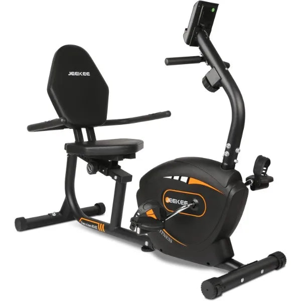 Recumbent Magnetic Exercise Bike For Adults Seniors Home Workout