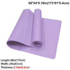 Foldable Eco-Friendly Yoga Pilates Travel Exercise Mat