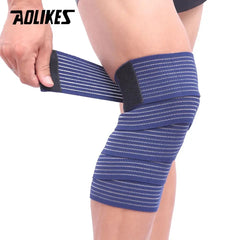 Elastic Compression Knee Ankle Leg Support Strap