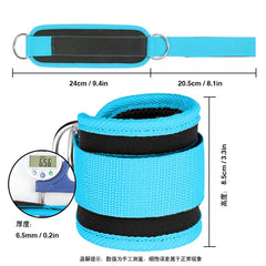 Adjustable Ankle Strap Cable Machine Leg Workout Cuff