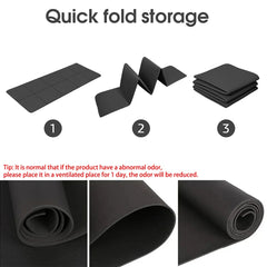 Foldable Eco-Friendly Yoga Pilates Travel Exercise Mat